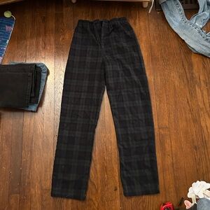 Brandy Mellville Plaid Pants